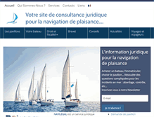 Tablet Screenshot of navilegal.com
